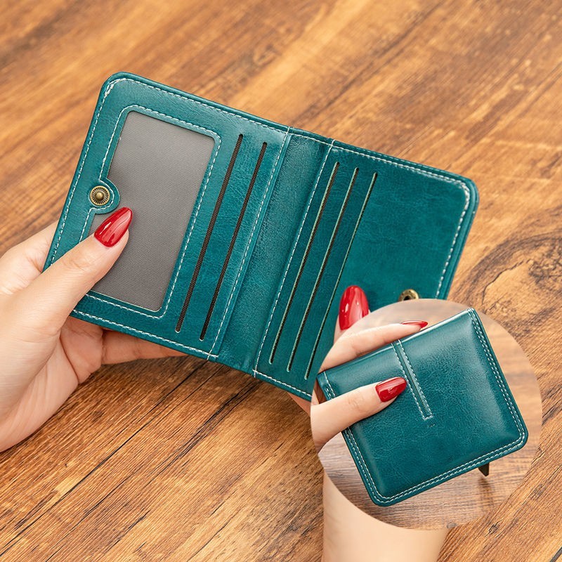 Estuche protector para carnet de conducir, minicartera pequeña