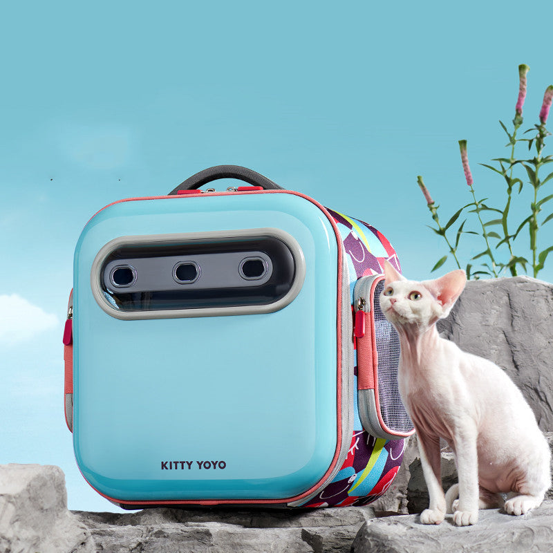 Mochila de gran capacidad para transportar arena para gatos