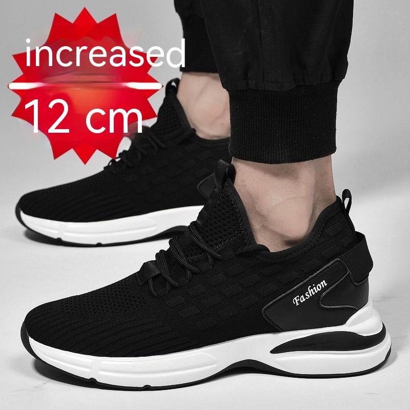 Augmentation intérieure de 10 cm 8 cm 6 cm Chaussures de sport en maille pour hommes