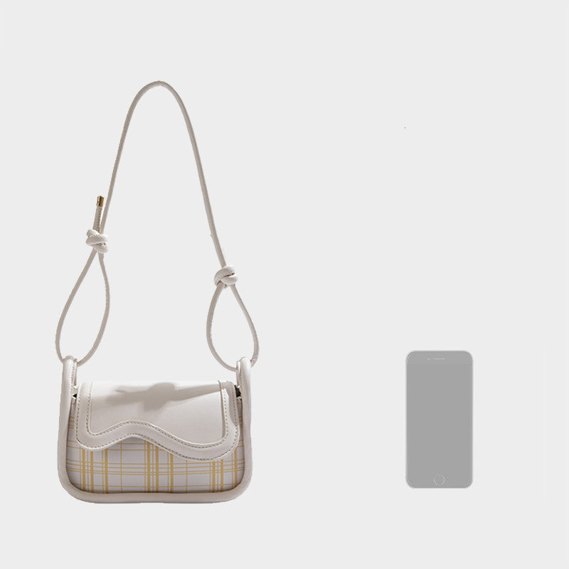 Sac cartable blanc à la mode pour femme