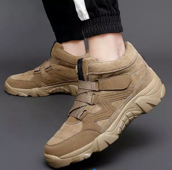 Zapatos de invierno para hombre con relleno de algodón para exteriores de talla grande