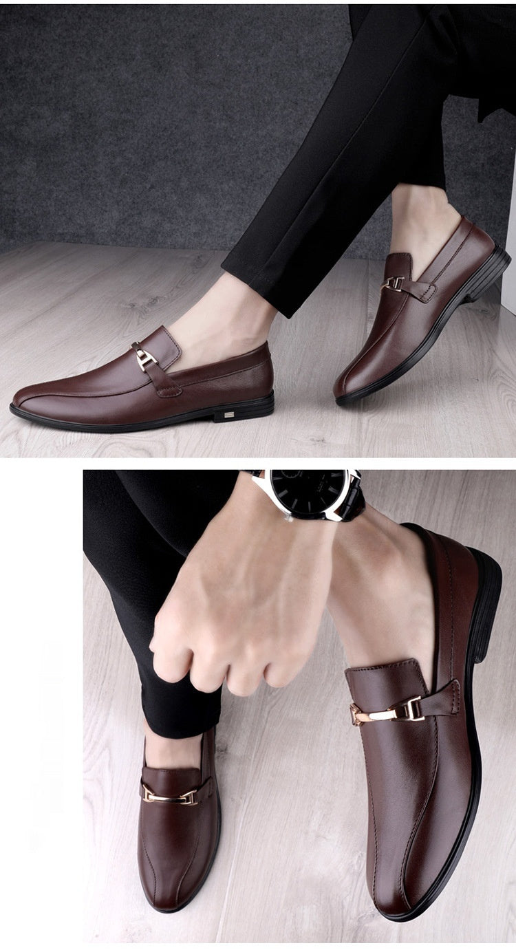 Fashion Casual Leather Shoes Versatile