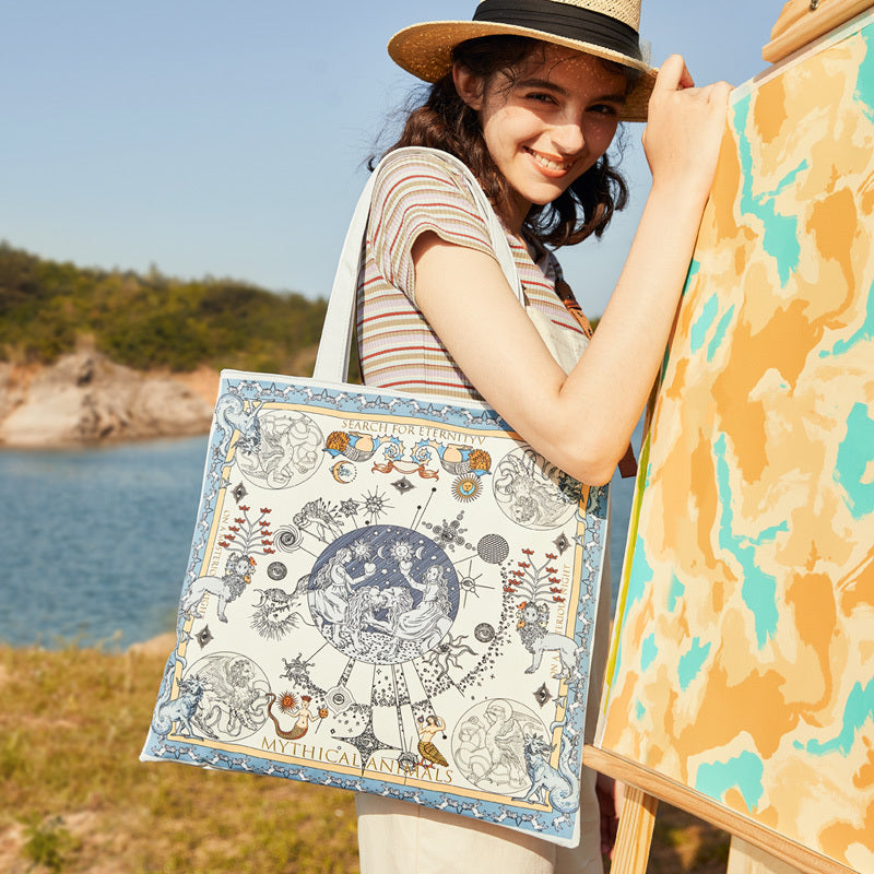 Le sac à main tendance est polyvalent pour les déplacements en classe