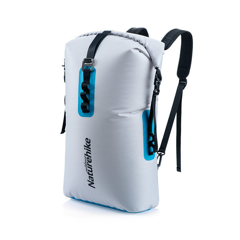 Mochila impermeable para exteriores, con separación entre seco y húmedo, 28 l, para natación, impermeable, de tela TPU, portátil, para natación, a la deriva, para playa