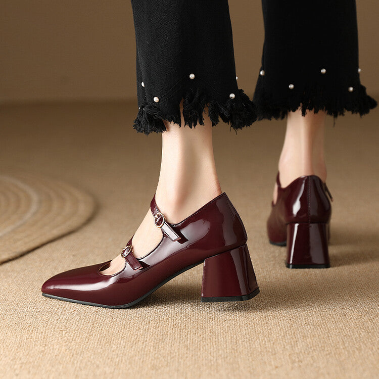 Women's Fashionable And Artistic Retro Single Shoes