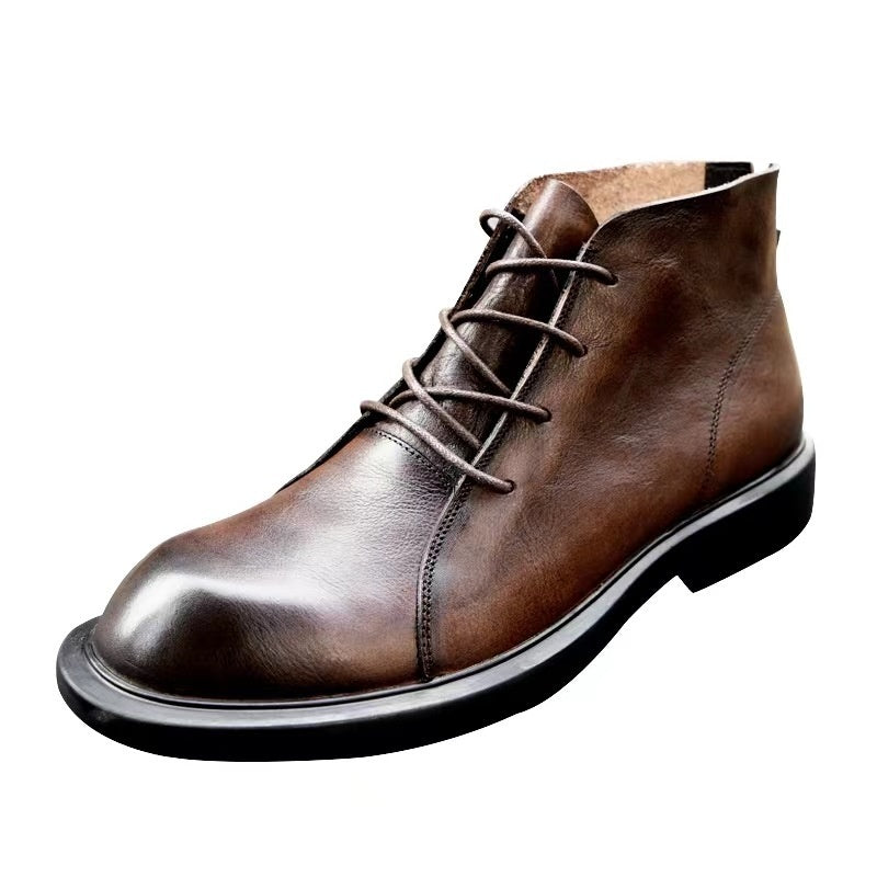 Botas Martin de moda vintage para hombre