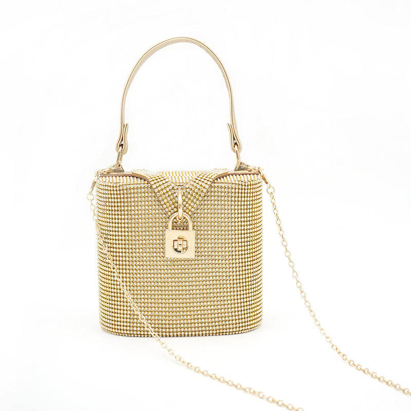 Portable Bucket Diamond Bag European And American Style Gem Bag