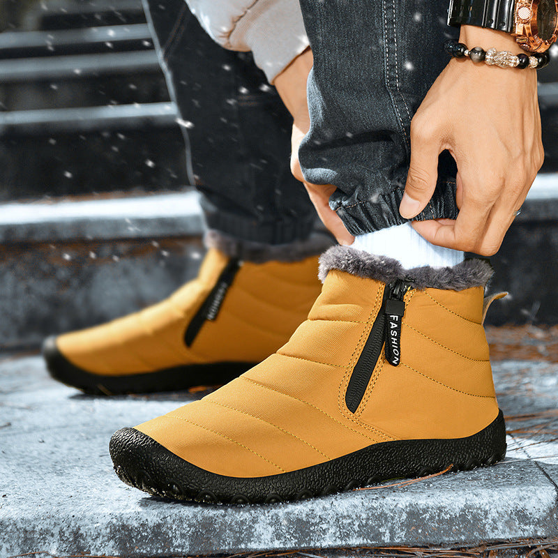 Botas de nieve antideslizantes gruesas con forro polar para hombre Northeast