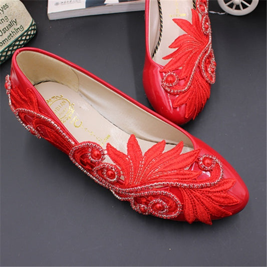 Women's Fashion Simple Flat Wedding Shoes