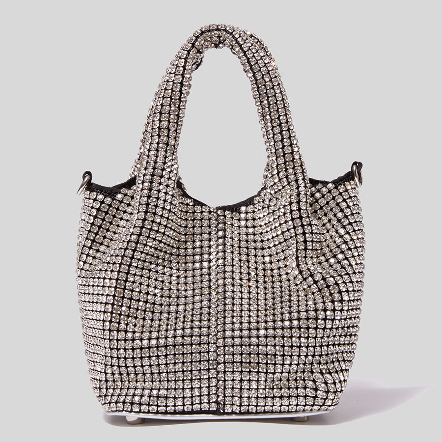 Sac bandoulière compact Water Diamond réfléchissant polyvalent