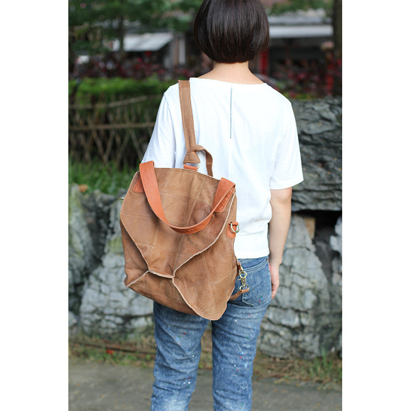 Women's Fashion Retro Casual Pure Cowhide Shoulder Crossbody Bag