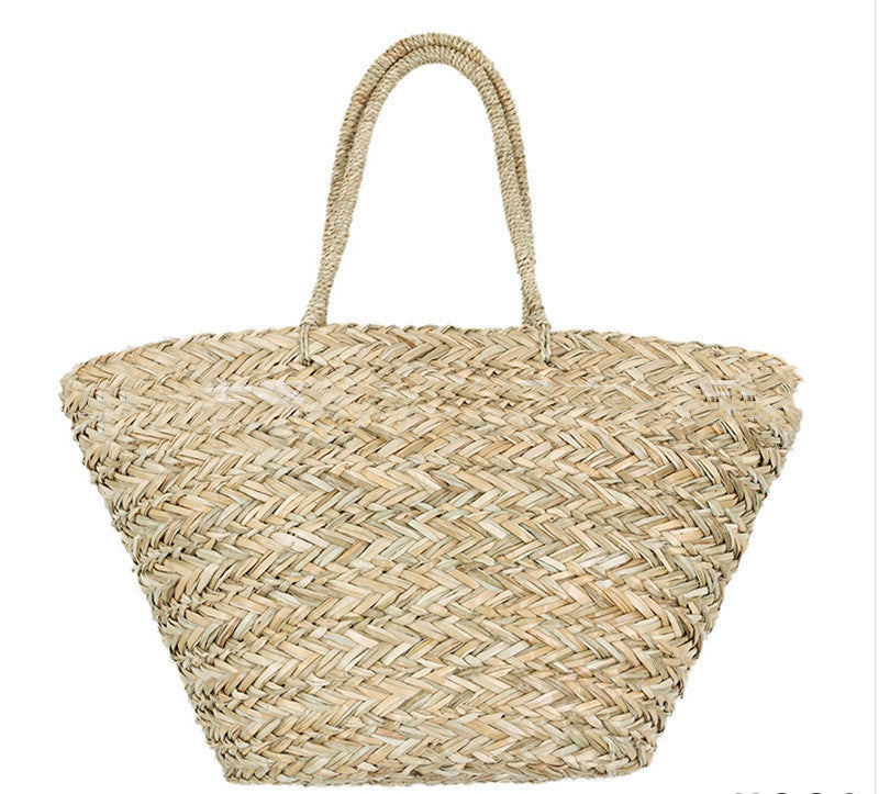 Bolso de playa de moda, estilo sencillo y generoso