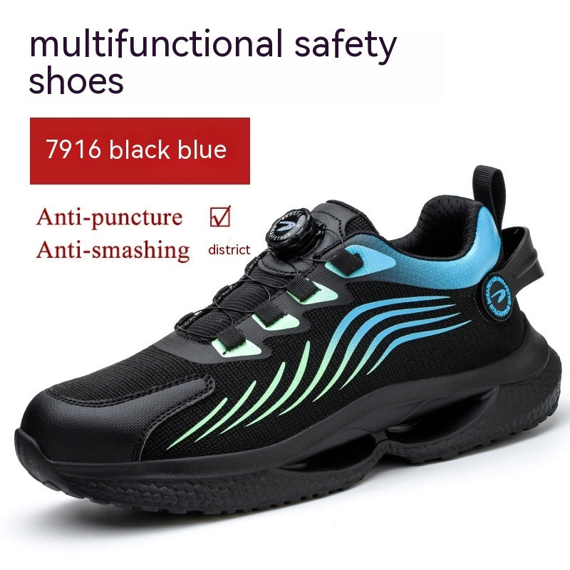 Chaussures de protection sans lacets pour hommes Lazybones Fashion