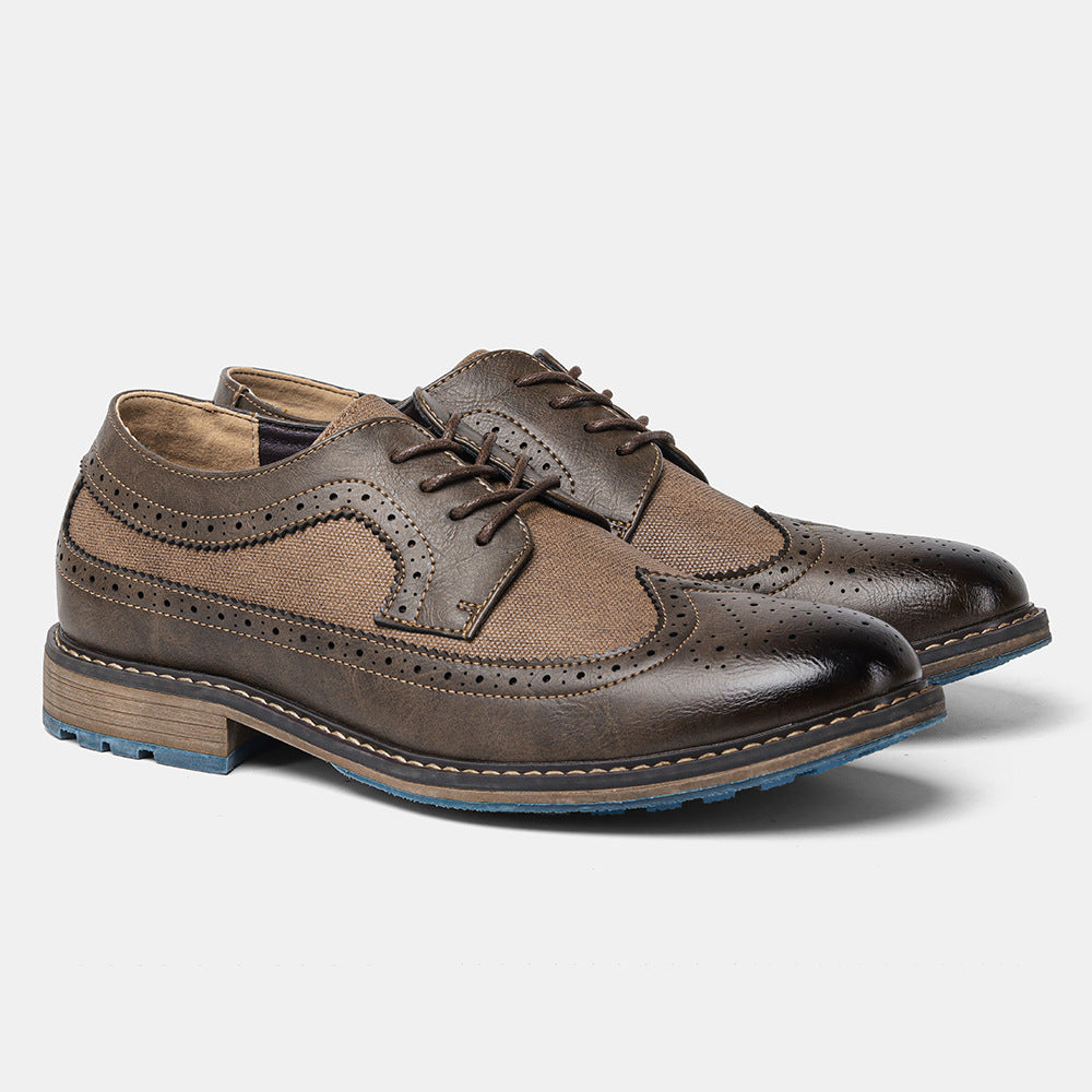 Chaussures Brogue Vintage Mode Homme