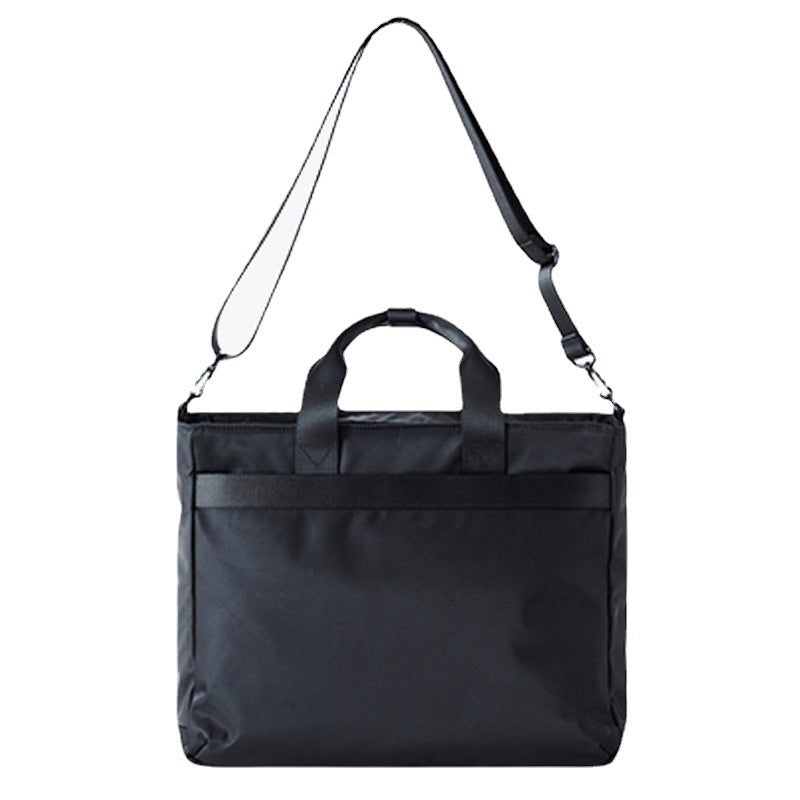 Women's And Men's Business Large Capacity Portable Nylon Briefcase