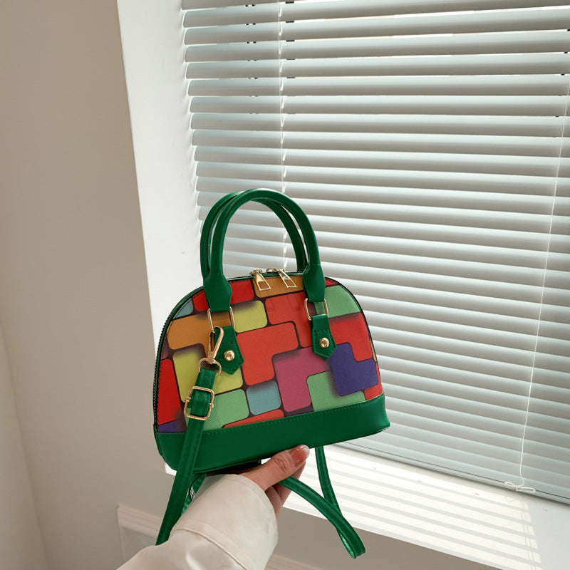 Sac à coque tendance de haute qualité avec coutures contrastées