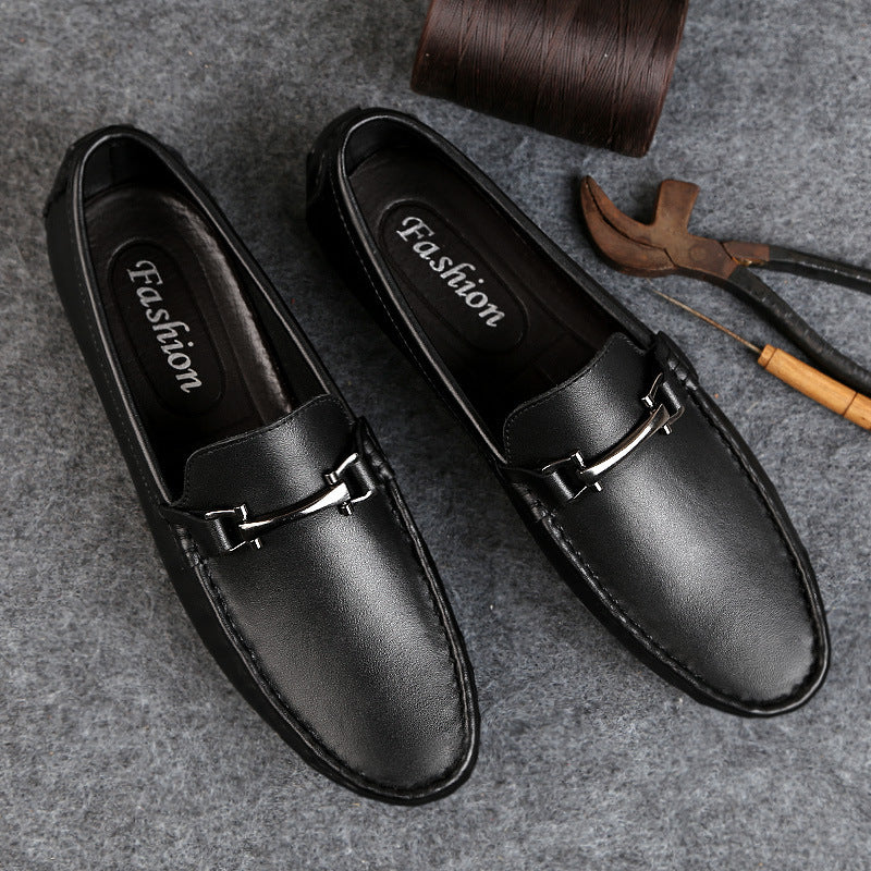 Gommino Chaussures à enfiler pour homme de style coréen