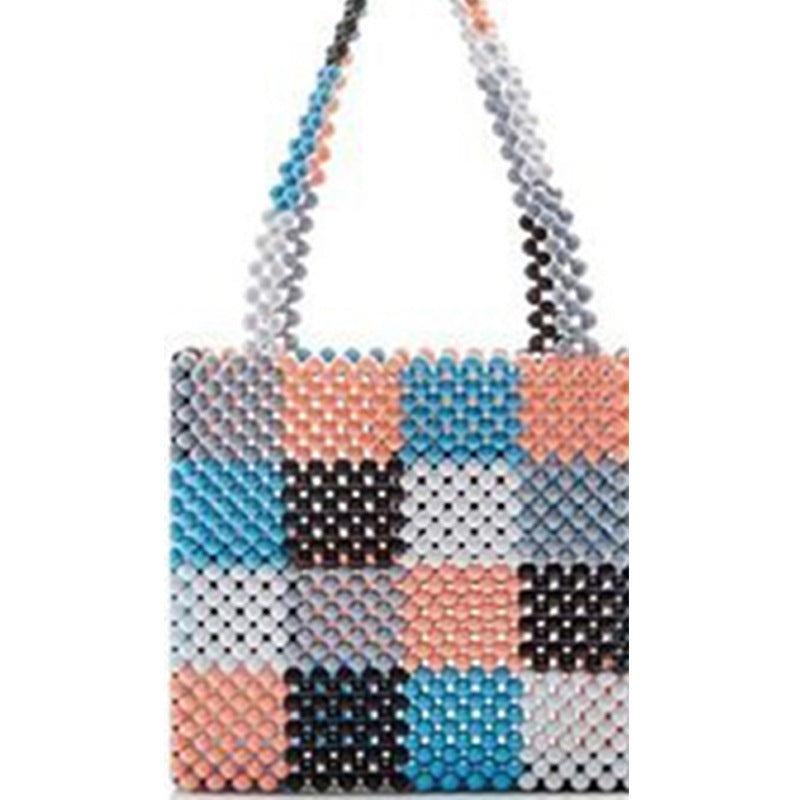 Woven Beaded Bag With Various Pattern Puzzles