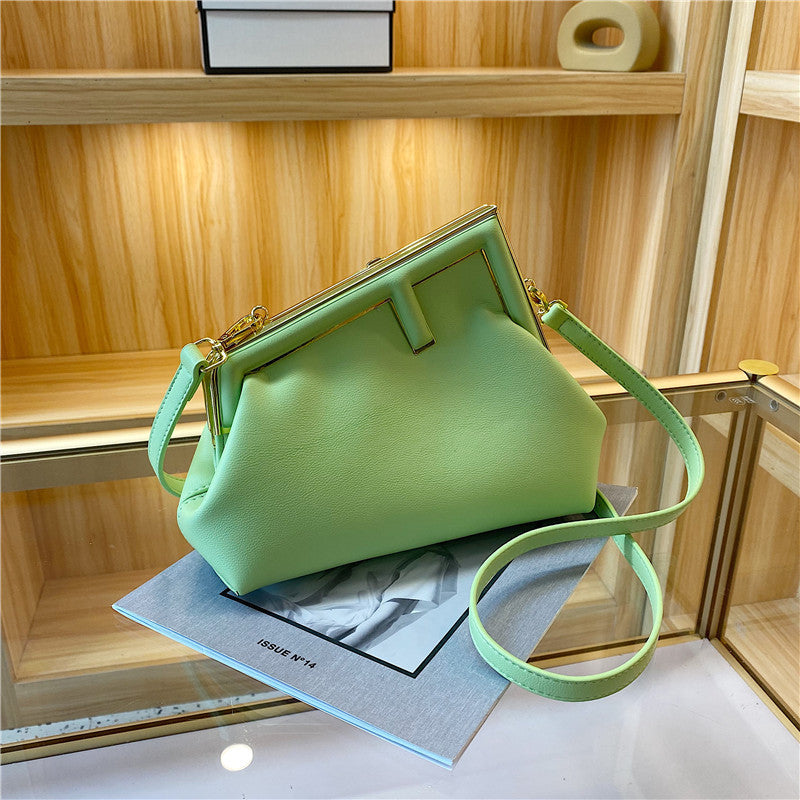 Women's Fashion Casual Solid Color Shoulder Bag