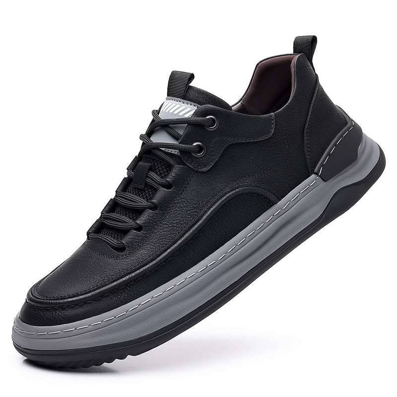 Men's Sneakers Platform Height Increasing Breathable Leisure