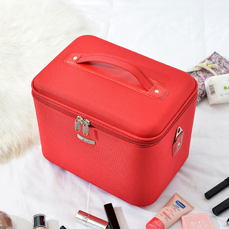 Large-capacity Portable Korean Version Simple Portable Cosmetic Case