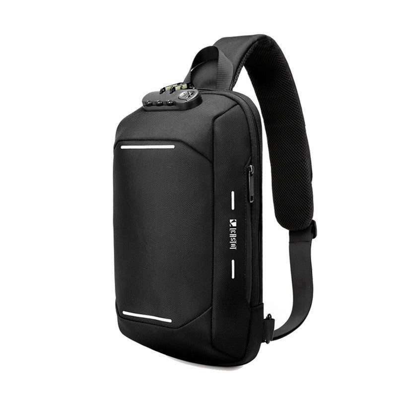 Men's Fashion Casual Multifunctional Waterproof Anti-theft Shoulder Bag