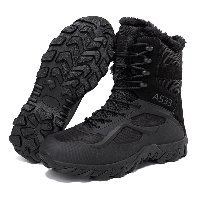 Non-slip Snow Boots Men's Platform