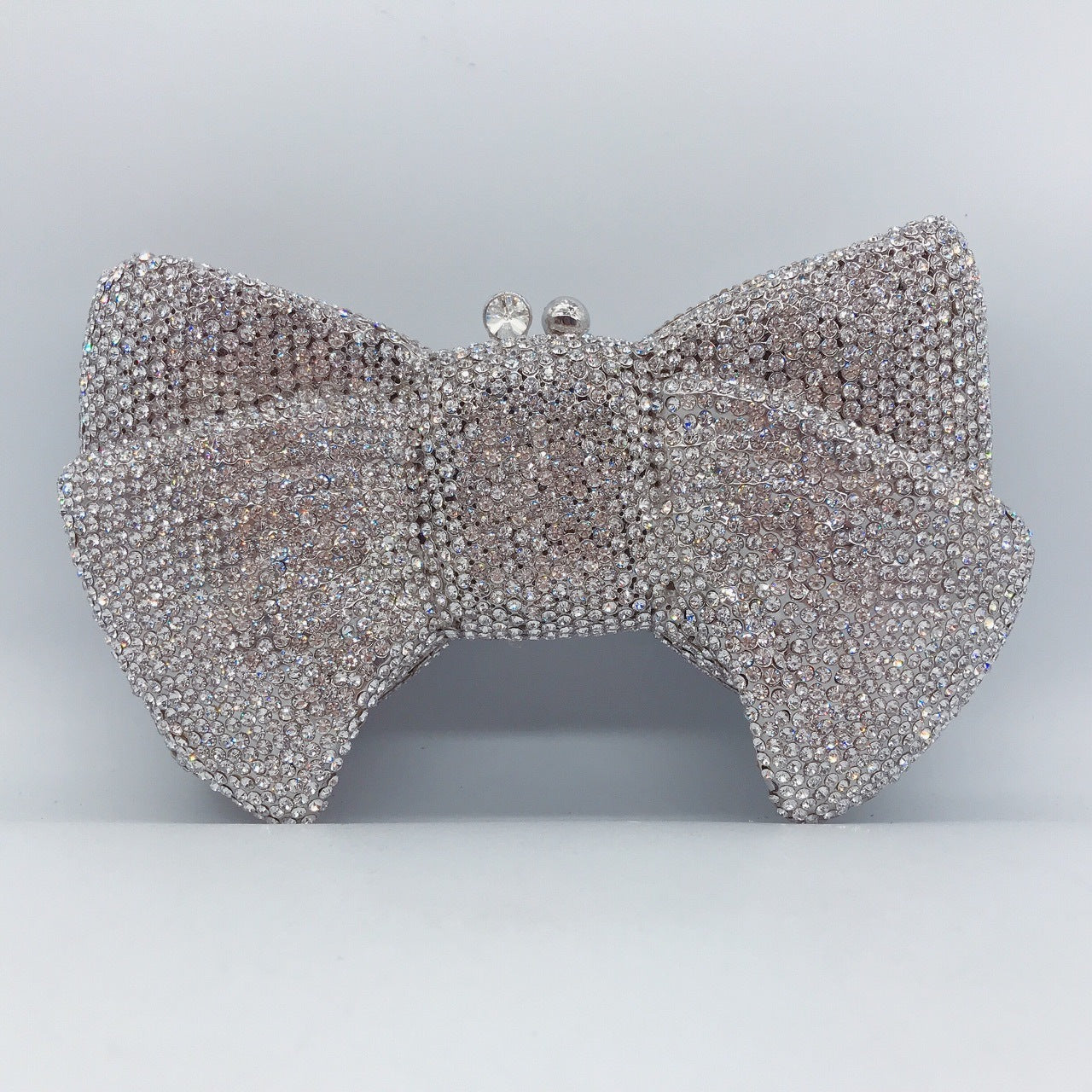 Women's New Bow And Diamond Evening Bag