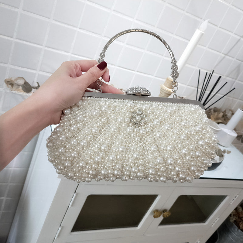 Banquet Pearl Cheongsam Crossover Clutch