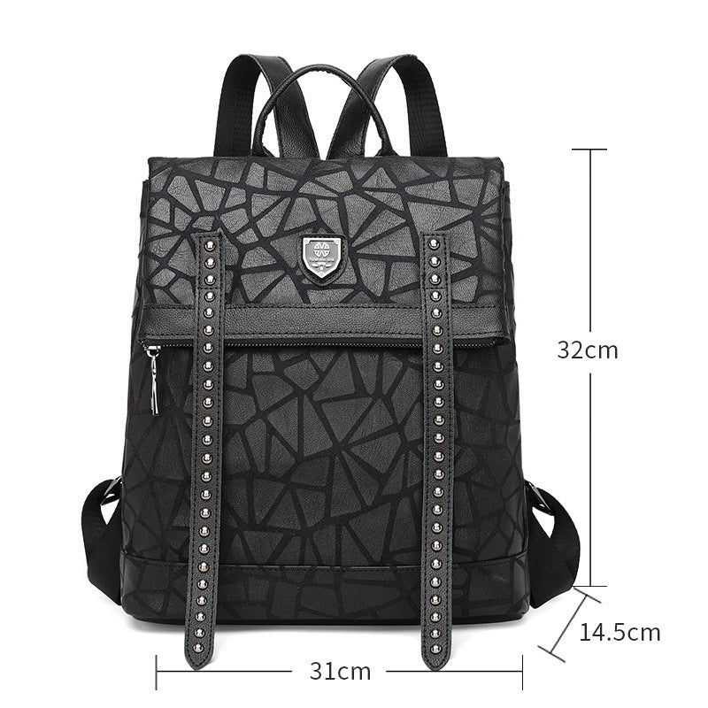 New Korean Fashion Trendy Brand Female Backpack