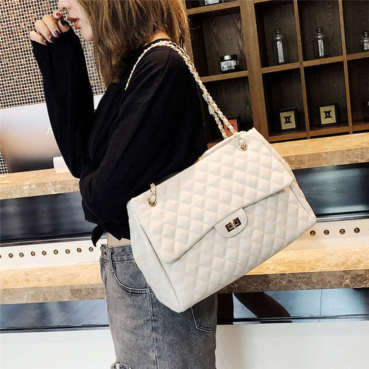 One-shoulder Diagonal Bag Leisure Big Bag