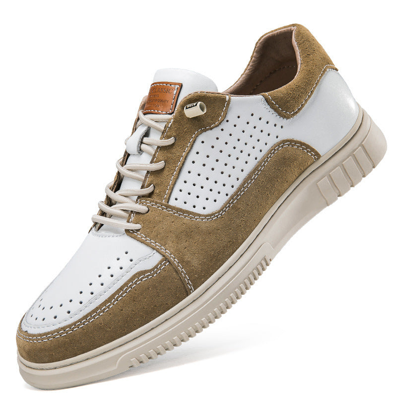 Zapatillas de tabla transpirables con perforaciones y suela blanda para hombre de 47"