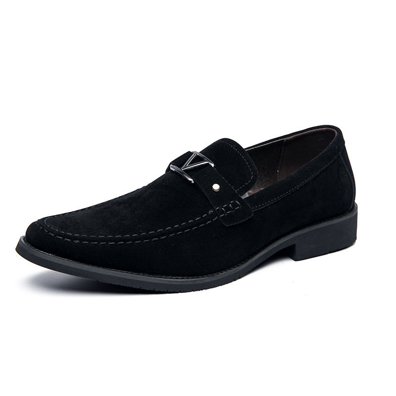 Chaussures en cuir Lefu pour hommes de grande taille