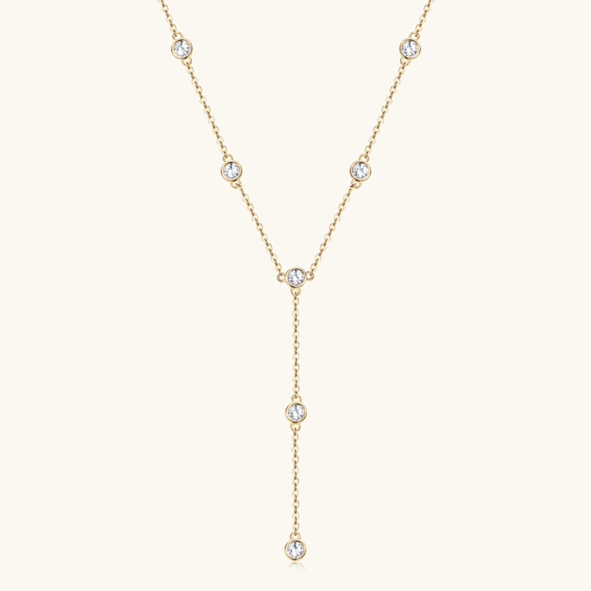 Collier en argent sterling 925 avec moissanite de 1,1 carat