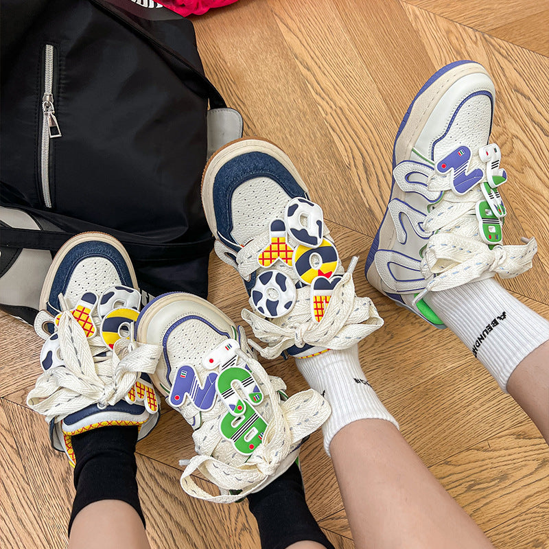 Japanese Couple Sports Skateboard Shoes