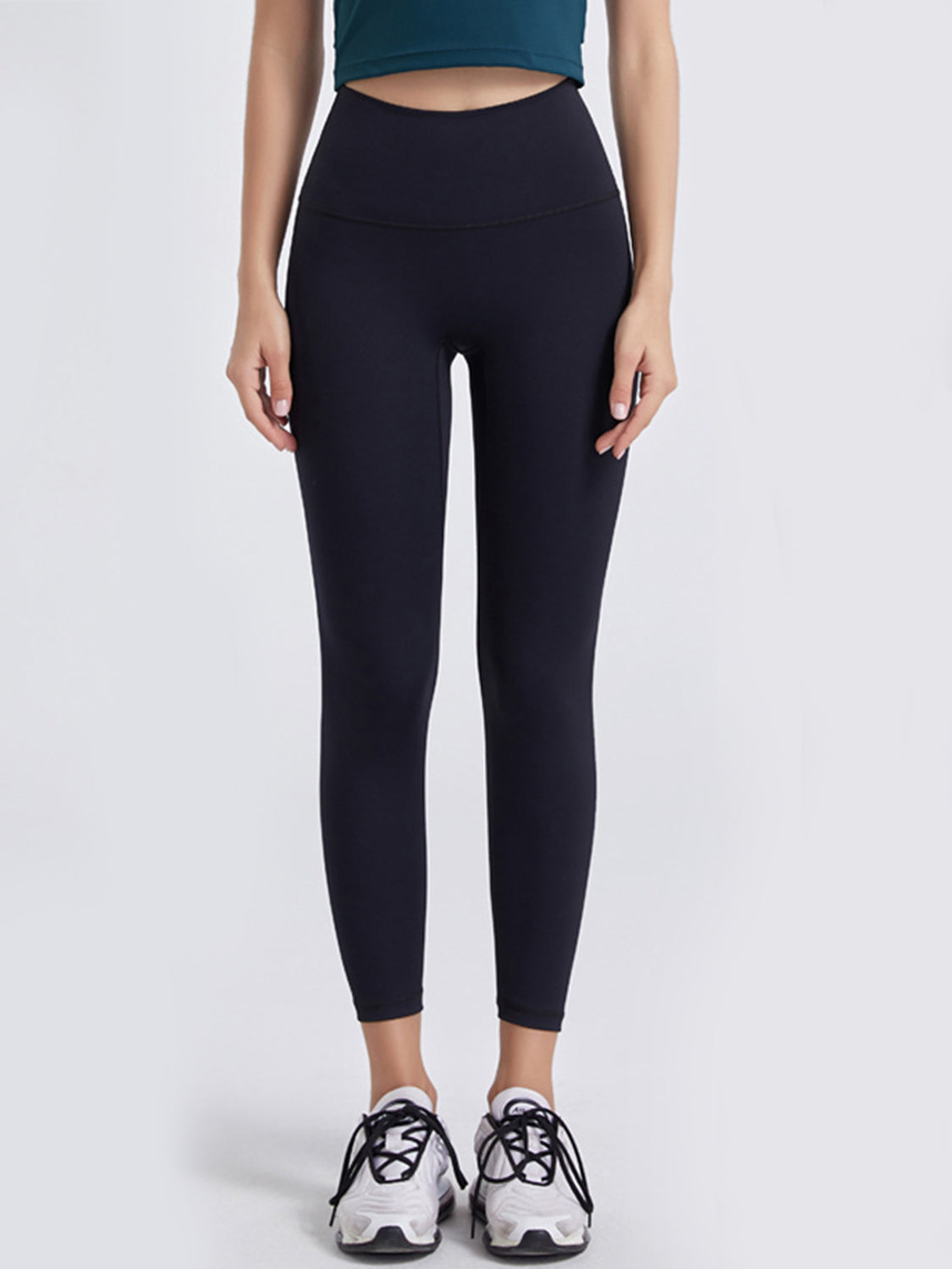 Leggings deportivos con cintura ancha