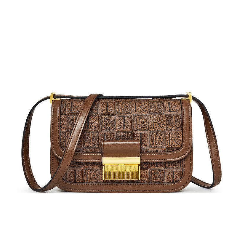 Women's Retro All-match One-shoulder Messenger Tofu Bag