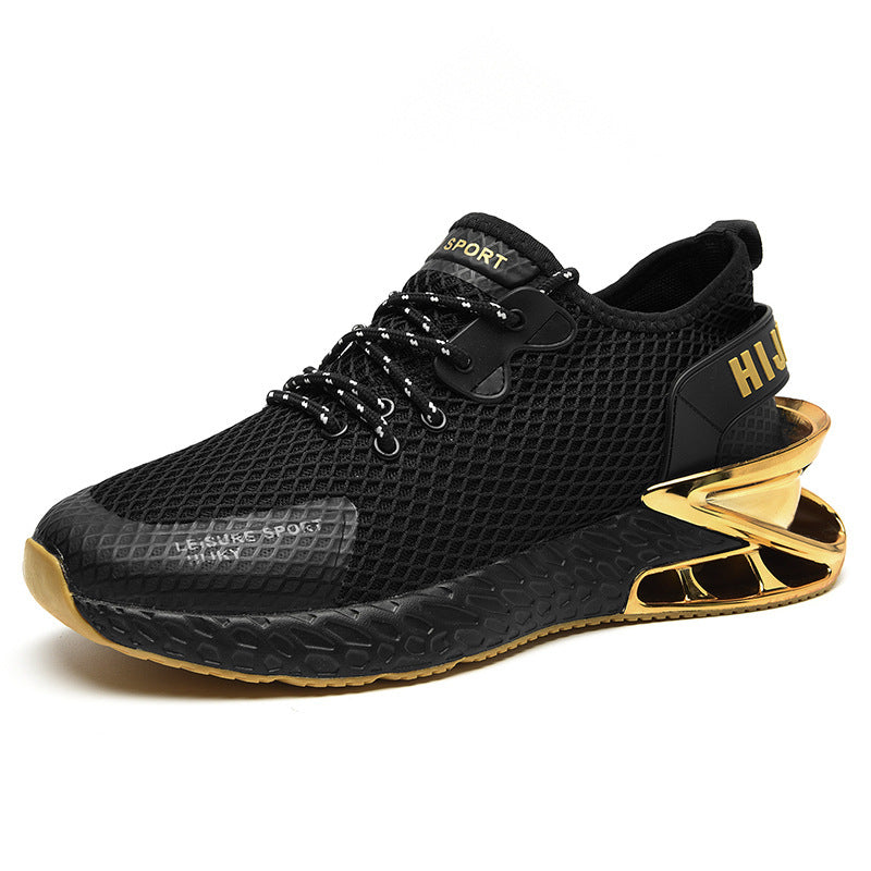 Electroplating Blade Men's Casual Sports Shoes Breathable