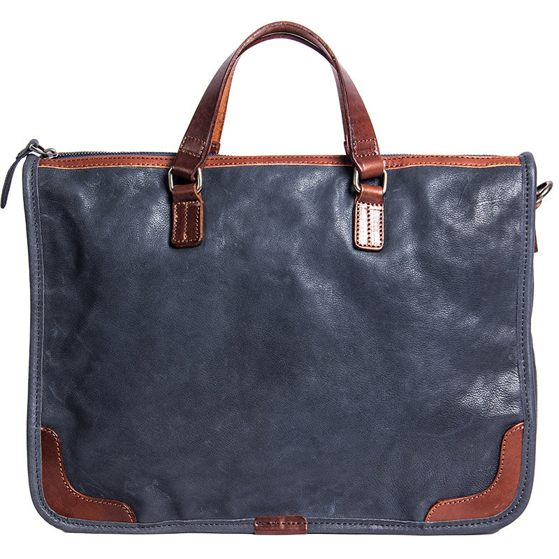 Leather Man's Hand Shoulder Slant Span Bag