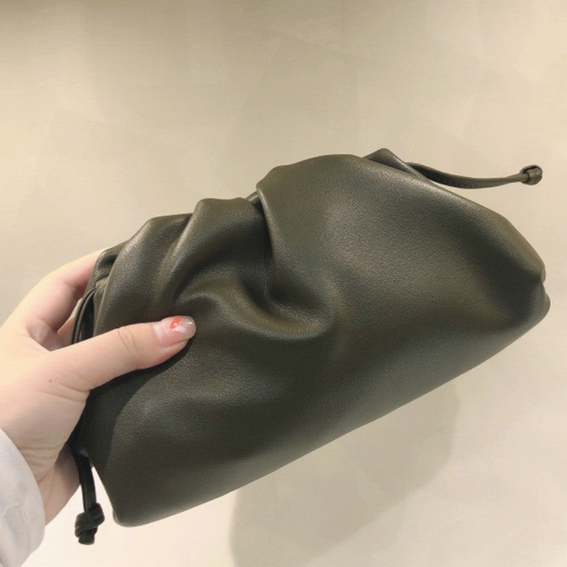 Fashion One-shoulder Messenger Hand-made Dumpling Bag Female