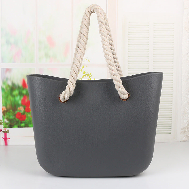 Sac de plage tendance pour femme Sac en gelée portable pour femme