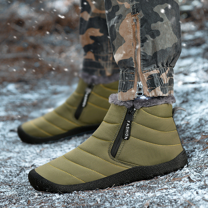 Botas de nieve antideslizantes gruesas con forro polar para hombre Northeast