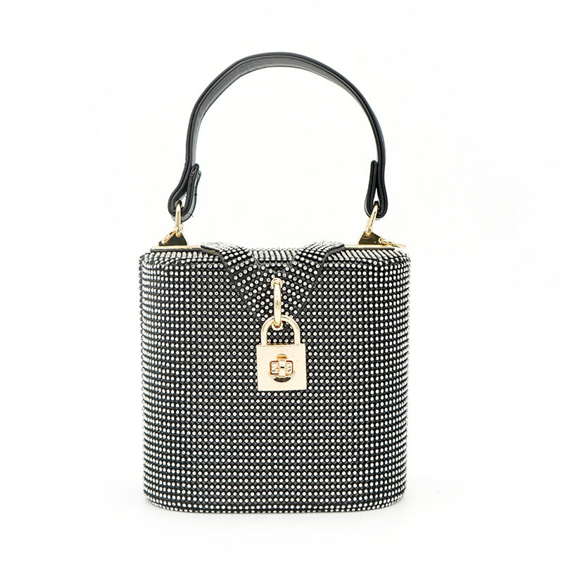 Bolsa de diamantes portátil con forma de cubo, estilo europeo y americano