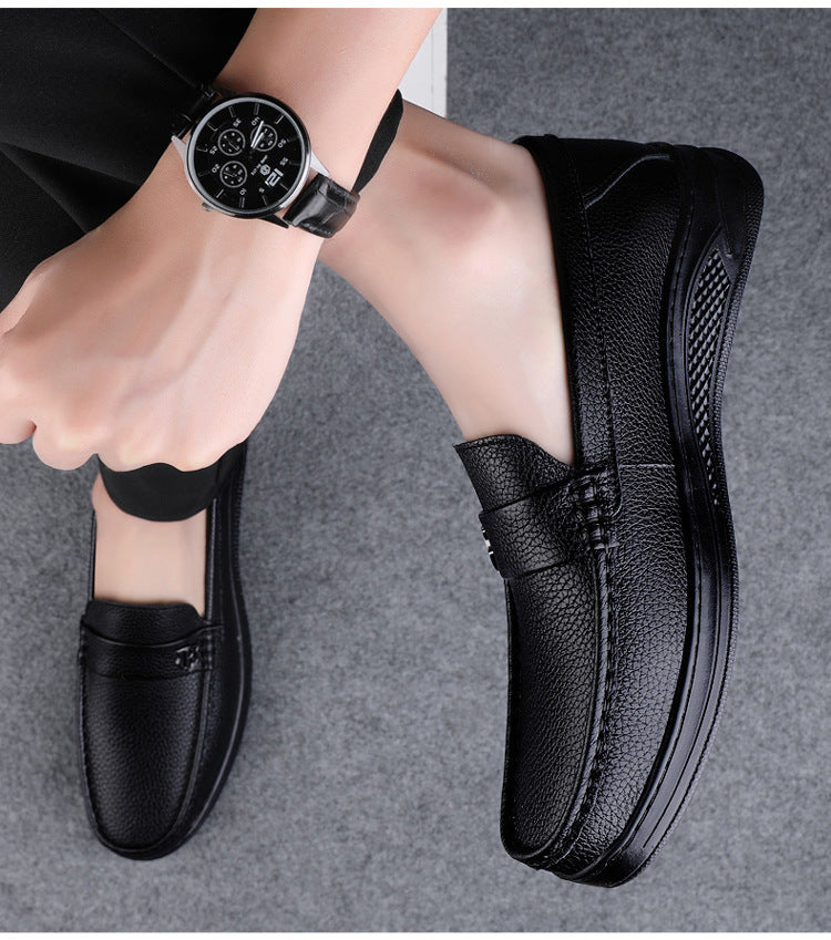 Men's Full-grain Sheepskin Casual Shoes