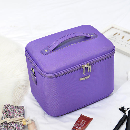 Large-capacity Portable Korean Version Simple Portable Cosmetic Case