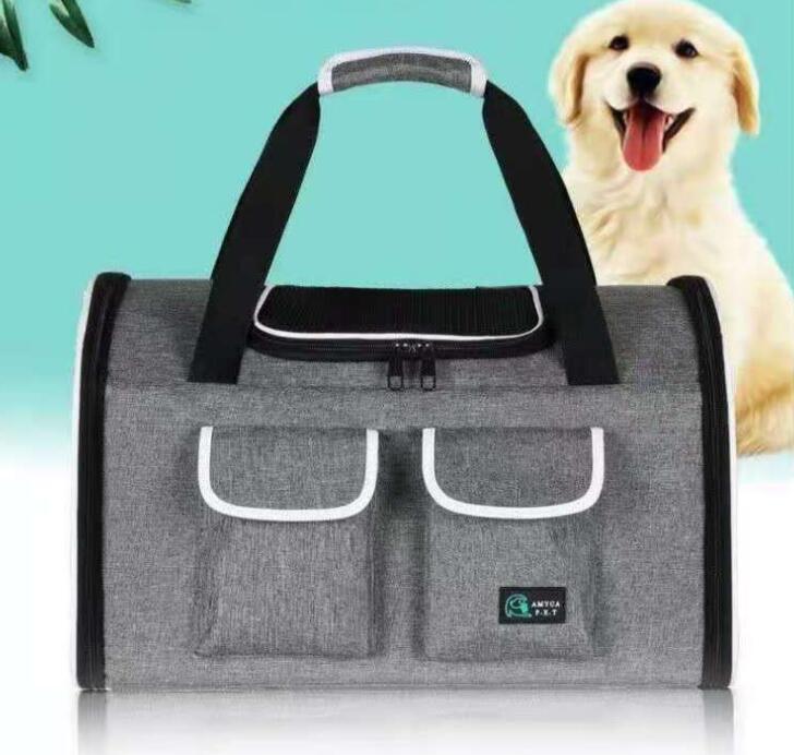 Sac de sortie pour animaux de compagnie portable, simple et de grande capacité