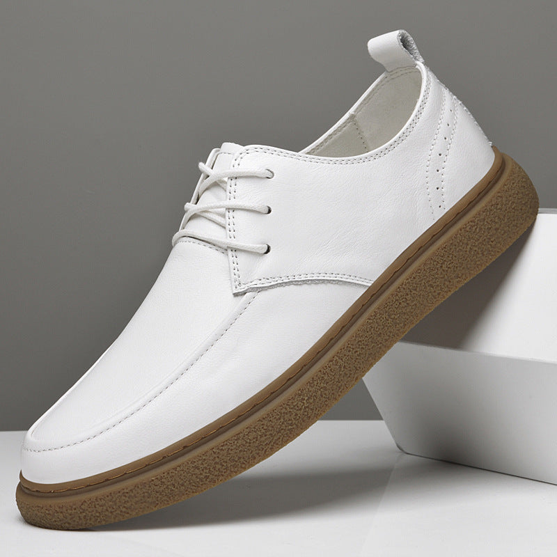 First Layer Cowhide Men's Casual Sneakers