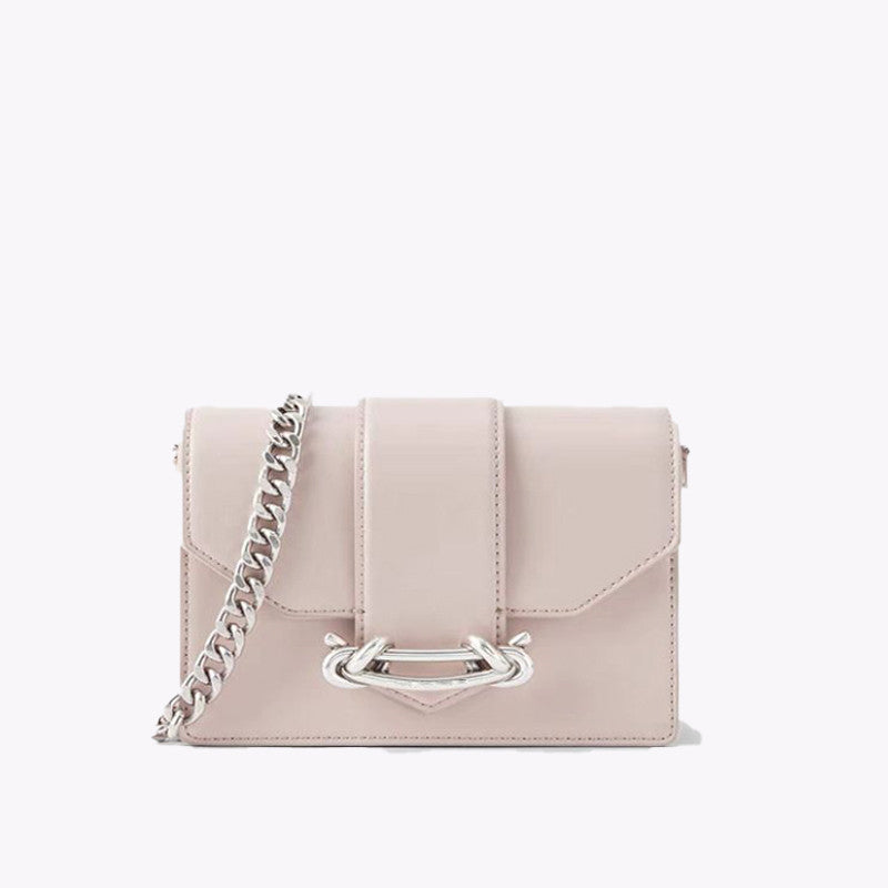 Metal One-Shoulder Diagonal Small  Bag