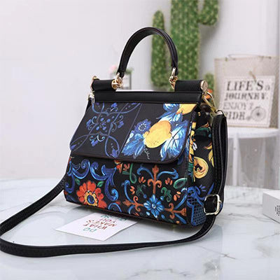 Bolso de mano con estampado de la marca DG para mujer, bolso de diseño