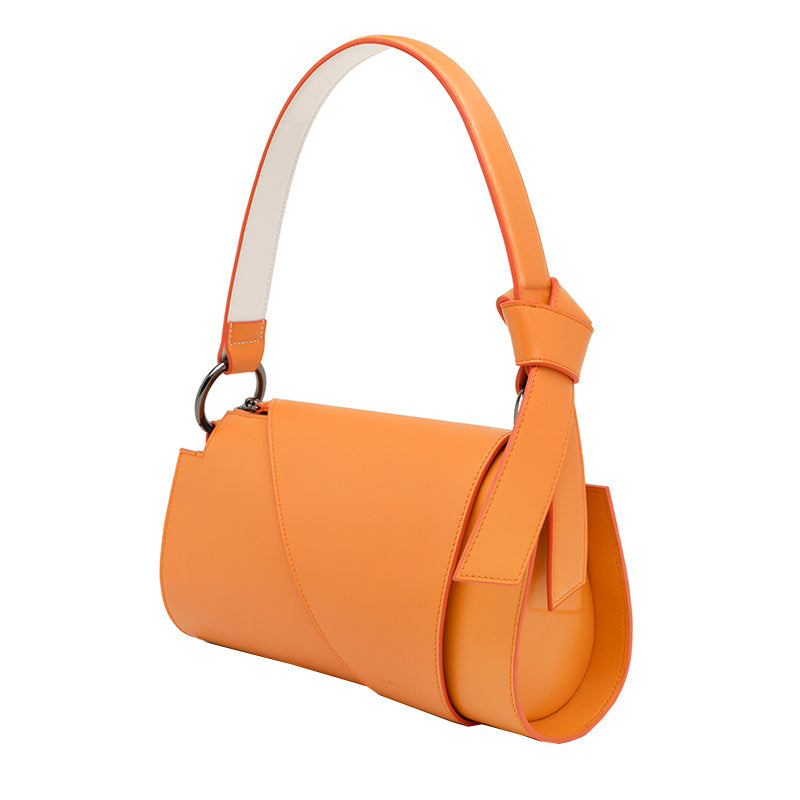 Bag Niche Design Armpit Bag New Simple Personality Flap Bow